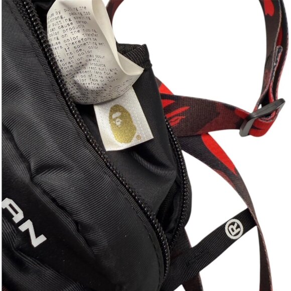 BAPE x Faze Clan Gadget Pouch Red Great For Everyone And For Gamers - Picture 7 of 11